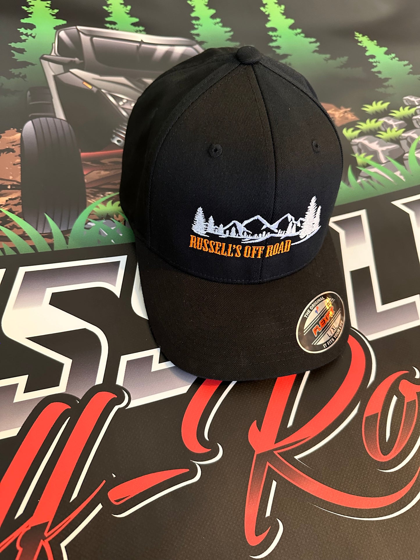 Russells OffRoad flex fit hat