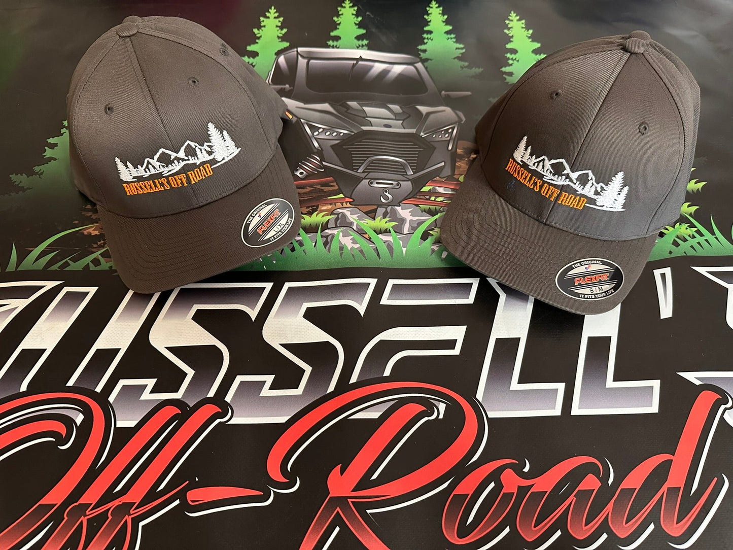 Russells OffRoad flex fit hat